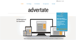 Desktop Screenshot of advertate.com